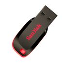 USB-флешка 32 Gb, SanDisk "Cruzer blade", USB 2.0, черно-красная