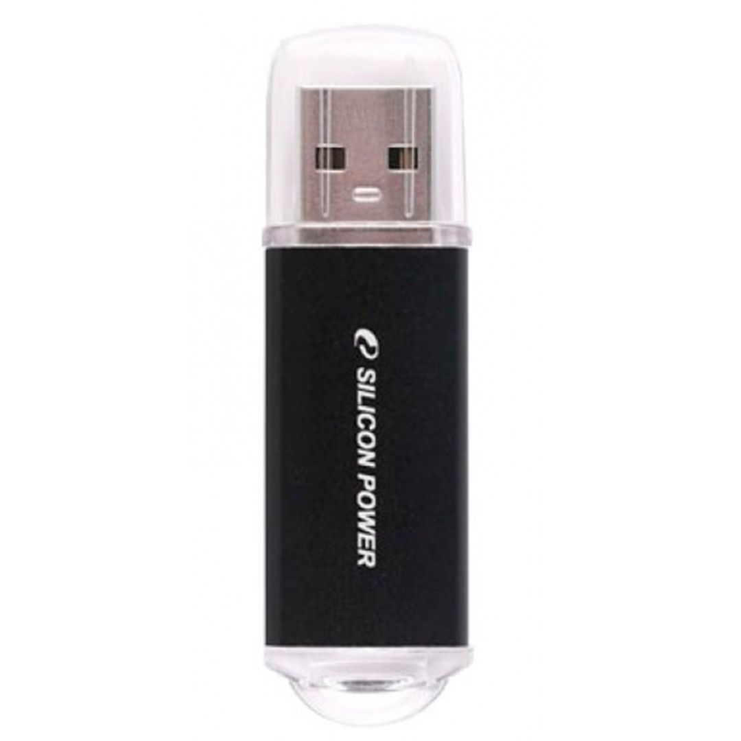 USB-флешка 16 Gb, Silicon Power "Ultima II", USB 2.0, черная