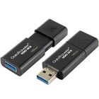 USB-флешка 16 Gb, Kingston "DT100G3", USB 3.0, черная