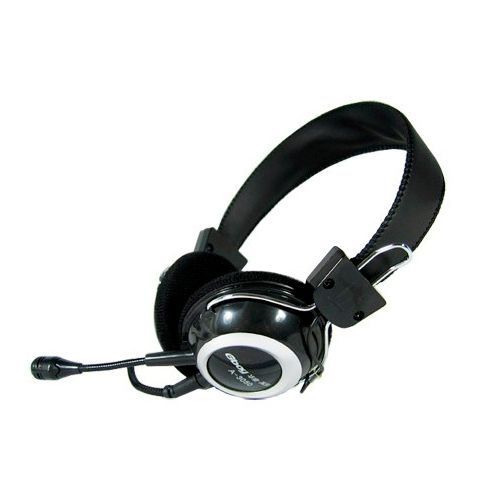 Гарнитура Global A-3050, диапозон частот 20-20000 Гц, черная / Гарнитуры
