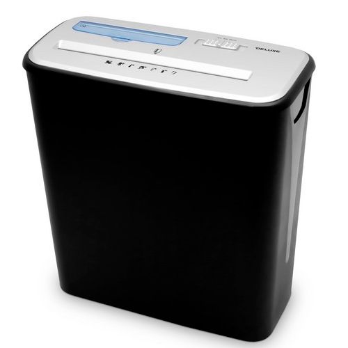 Уничтожитель документов Deluxe DLOS-7ZB, ("3" уровень секретности) 15,8 литров, 7 листов / Уничтожители документов