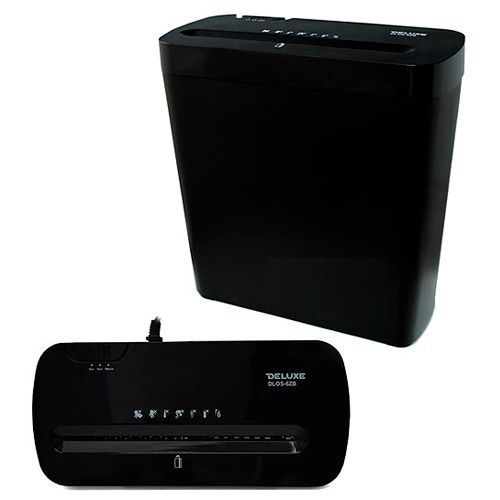 Уничтожитель документов Deluxe DLOS-6ZB, ("3" уровень секретности) 11 литров, 6 листов / Уничтожители документов №3