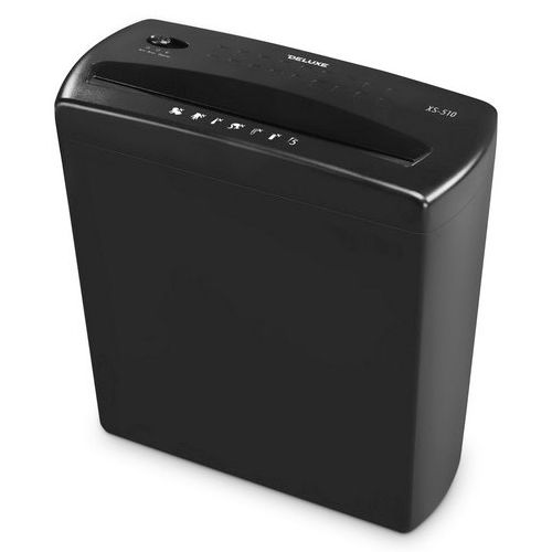 Уничтожитель документов Deluxe DLOS-5ZB, ("2" уровень секретности) 7,5 литров, 5 листов / Уничтожители документов