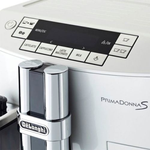 Кофемашина DeLonghi PrimaDonna S De Luxe ECAM 28.464.M, зерновой и молотый, серебристая / Кофемашины	 №2