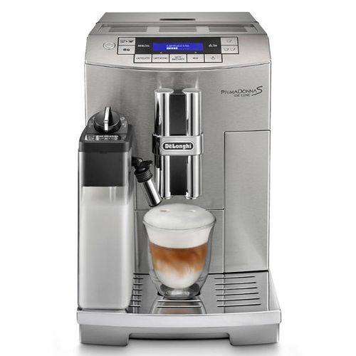 Кофемашина DeLonghi PrimaDonna S De Luxe ECAM 28.464.M, зерновой и молотый, серебристая / Кофемашины	 №3
