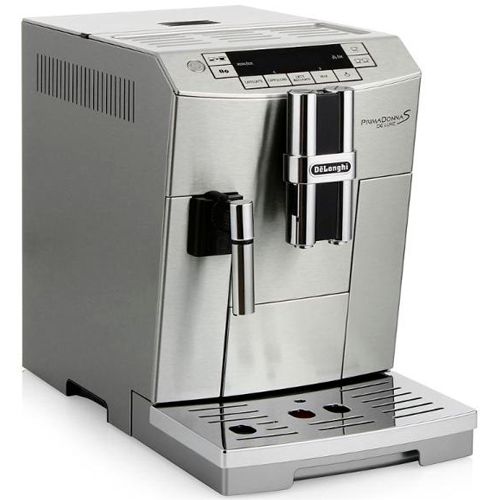 Кофемашина DeLonghi PrimaDonna S De Luxe ECAM 28.464.M, зерновой и молотый, серебристая / Кофемашины	 №5