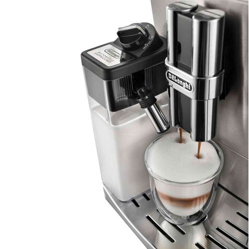 Кофемашина DeLonghi PrimaDonna S De Luxe ECAM 28.464.M, зерновой и молотый, серебристая / Кофемашины	 №4