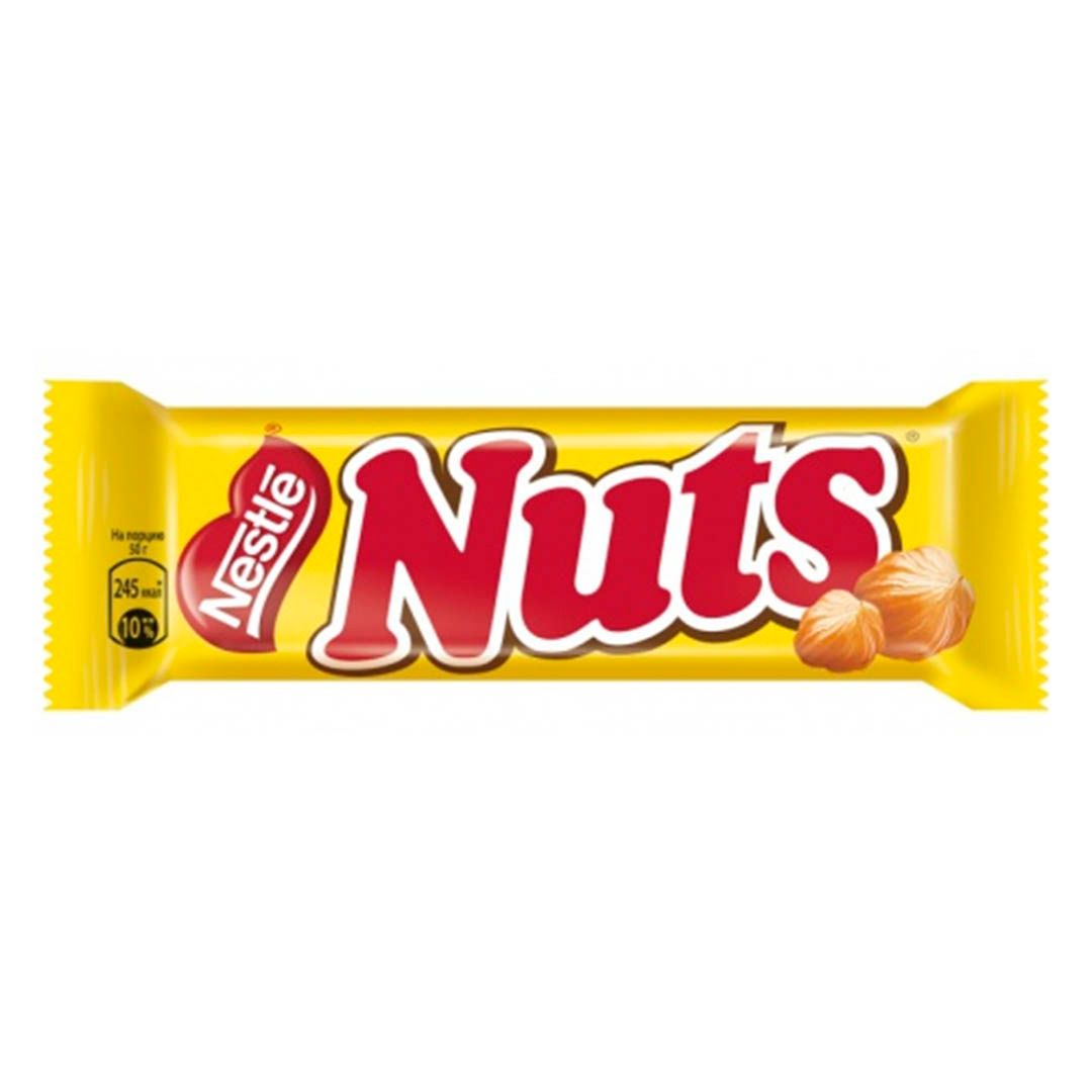 Шоколадный батончик Nuts, 50 гр / Шоколад