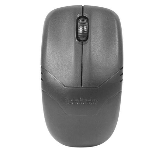 Мышь беспроводная Defender Datum MM-025, USB, 3 кнопки, 1600 dpi, черная / Мыши беспроводные №3