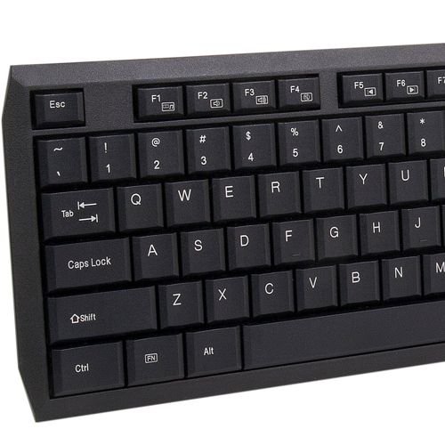Клавиатура проводная Defender OfficeMate SM-820, USB, черная / Клавиатуры проводные №5