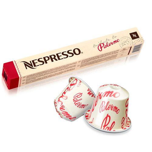 Капсулы Nespresso Palermo, 10 шт. с ароматом какао-бобов, перечные нотки / Кофе и чай в капсулах