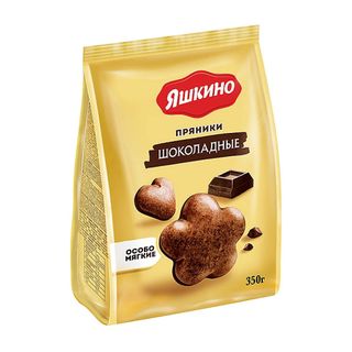 Пряники Яшкино "Шоколадные", 350 гр / Печенье, вафли, крекеры