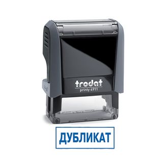 Мөртаңба Trodat 4911 "Телнұсқа", клише өлшемі 38*14 мм / Мөртаңбалар