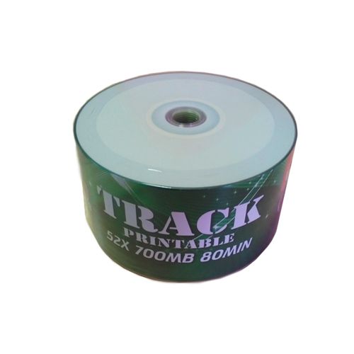 Диск CD-R "Track", 700 Mb, 52x, 80 min, возможность печати на поверхности диска, цена за штуку / Диски CD/DVD №2