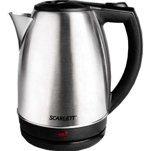 Электрический чайник Scarlett SC-EK21S12, 1,8 л, серебристый / Чайники	