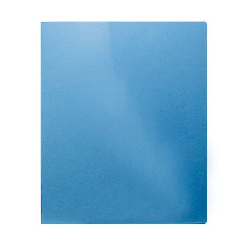 Папка файловая на 30 файлов Hatber "Line", А4 формат, корешок 21 мм, синяя / Папки файловые