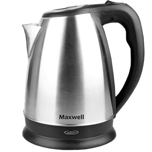 Электрический чайник Maxwell MW-1045 ST, 1,7 л, серебристый / Чайники	