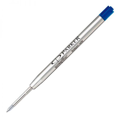 Стержень F (0,8 мм) для шариковой ручки Parker, синий, в тубусе / Стержни для шариковых ручек