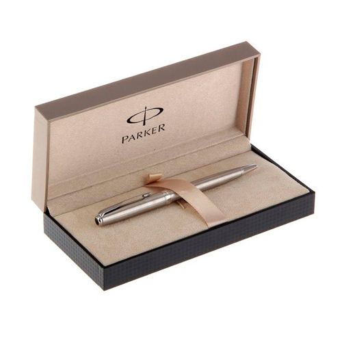 Ручка шариковая Parker "Sonnet Stainless Steel CT", черная  / Ручки премиум-класса №2