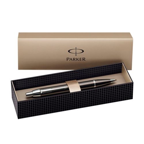 Ручка шариковая Parker "IM Gun Metal CT", черная / Ручки премиум-класса №2 oe.kz Ручка шариковая Parker "IM Gun Metal CT", черная / Ручки премиум-класса №2