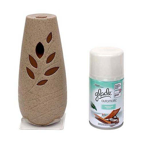 Комплект освежителя воздуха Glade Automatic "Океанский оазис", со сменным баллоном, 269 мл / Диспенсеры для освежителя воздуха №2