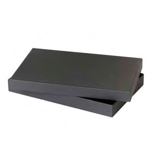 Ежедневник недатированный Prestij, А5+, 176 л, с золотым срезом, в линейку, черный / Ежедневники недатированные №2