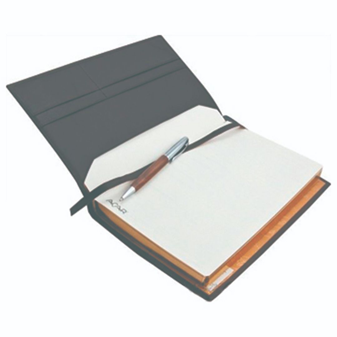 Ежедневник недатированный Prestij, А5+, 176 л, с золотым срезом, в линейку, синий / Ежедневники недатированные №3