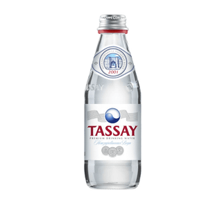 Вода негазированная питьевая "Tassay", 0,25 л, стеклянная бутылка / Вода питьевая