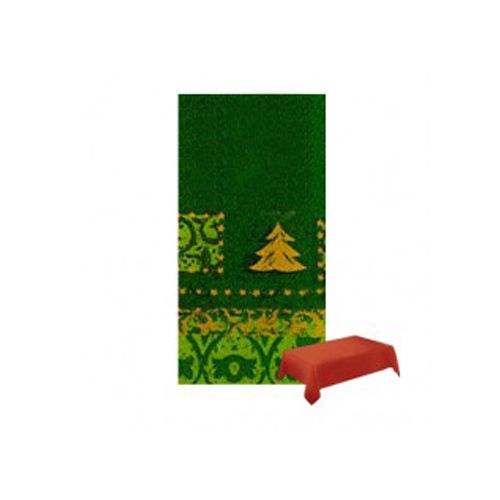 Скатерть бумажная Pap Star, Зимняя сказка, 120*180 см, зеленая / Посуда одноразовая oe.kz Скатерть бумажная Pap Star, Зимняя сказка, 120*180 см, зеленая / Посуда одноразовая