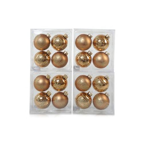 Набор стеклянных шаров, d=7 см, миндальный с рисунком, 4 шт/упак. / Елочные украшения oe.kz Набор стеклянных шаров, d=7 см, миндальный с рисунком, 4 шт/упак. / Елочные украшения