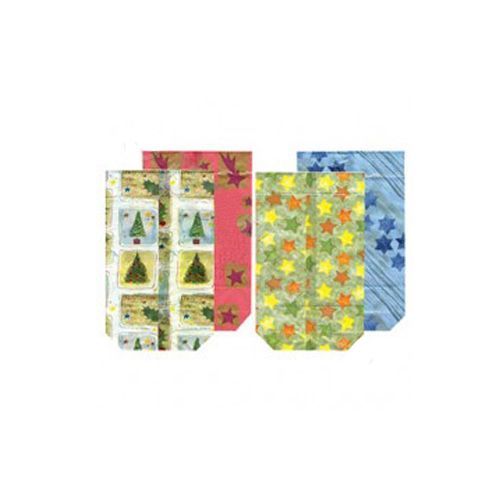 Пакет подарочный новогодний Pap Star, 24*36 см, цветной / Подарки и сувениры