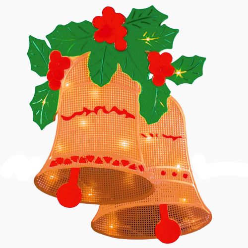 Декорация электрическая Star Trading AB, Колокольчики, 36*28 см / Новый Год oe.kz Декорация электрическая Star Trading AB, Колокольчики, 36*28 см / Новый Год