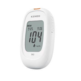 Глюкометр KZMED 582, белый / Глюкометры