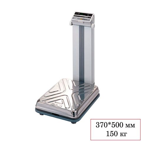 Весы напольные CAS DB-150 H, электронные, максимальная нагрузка 150 кг / Весы