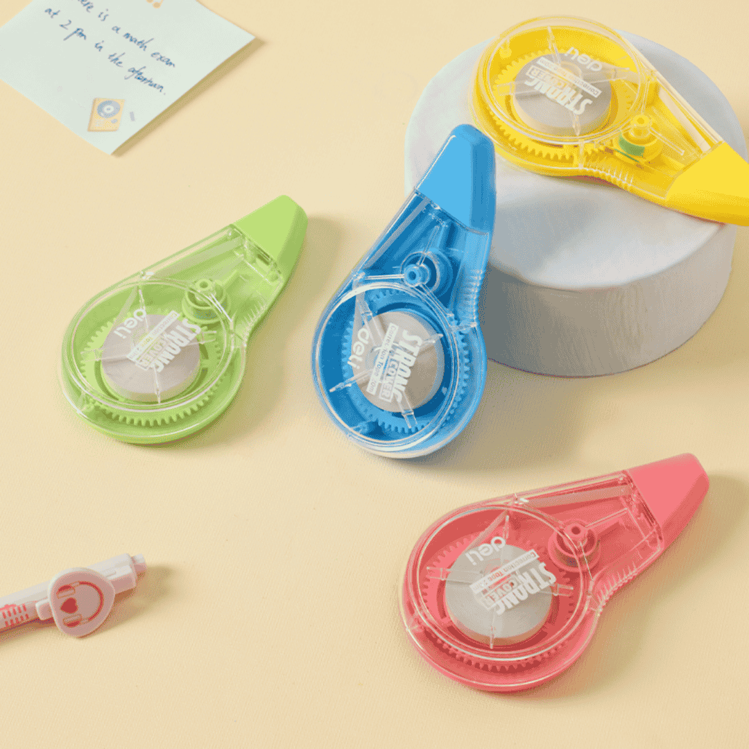 Түзеткіш лента Deli "Stronger Coverage", 5 мм, ұзындығы 20 м / Түзеткіш ленталар №2 oe.kz Түзеткіш лента Deli "Stronger Coverage", 5 мм, ұзындығы 20 м / Түзеткіш ленталар №2