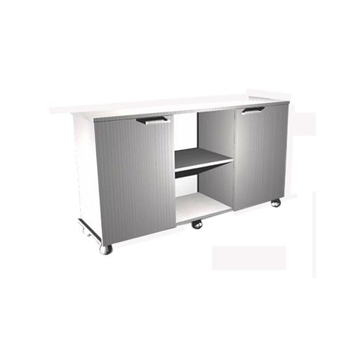 Тумба приставная Dexter 1324*414*750, белая / Тумбы