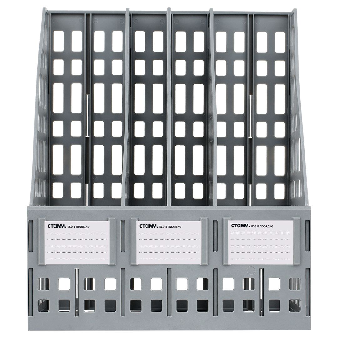 Секциялы тік науа Стамм, 4 секция, сұр / Секциялы науалар №3