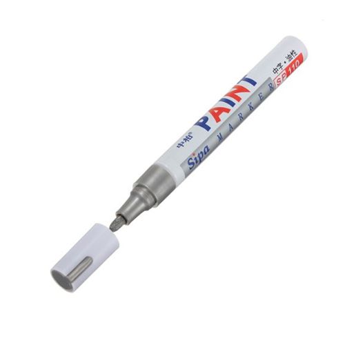 Маркер-краска Paint Sipa (металл, дерево, стекло, пластик), цвет серебро, цена за штуку / Маркер-краски №2