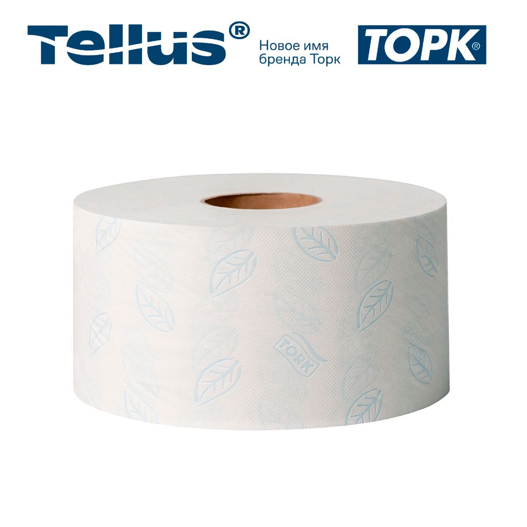Туалетная бумага рулонная Tork "Premium", 170 метров, 2-х слойная, белая / Бумага туалетная профессиональная