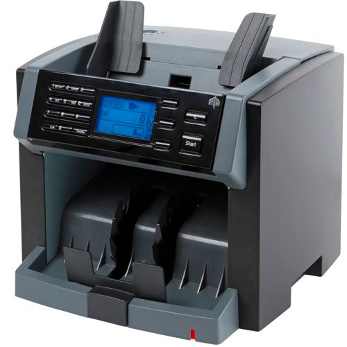 Счетчик-дискриминатор банкнот PRO NC-3500, 900/1200/1500 банк/мин, емкость кармана 200 банкнот / Счетчики банкнот