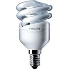 Лампа энергосберегающая Philips "Tornado T2 1PF/6", 8 Вт, 2700 К, теплый белый, E14, S форма