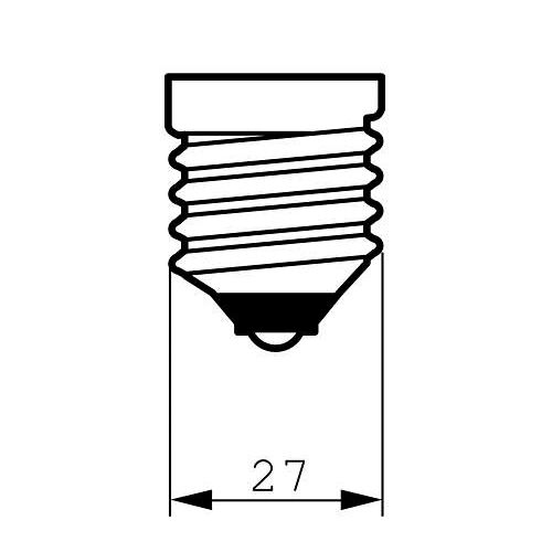 Лампа энергосберегающая Philips "Tornado", 12 Вт, 6500 K, дневной белый, E27, S форма