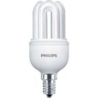 Лампа энергосберегающая Philips "Genie 1PF/6", 8 Вт, 2700 K, теплый белый, E14, U форма