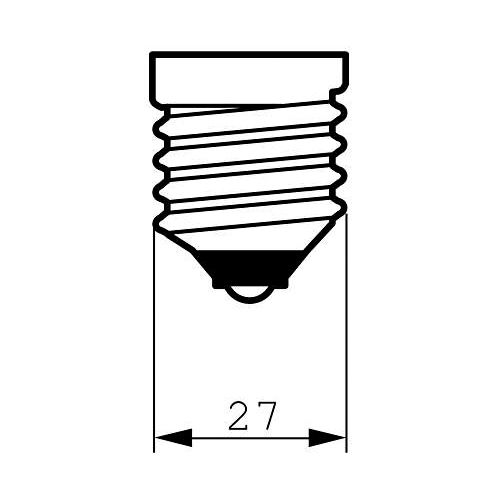 Лампа энергосберегающая Philips "Tornado", 32 Вт, 2700 K, теплый белый, E27, S форма