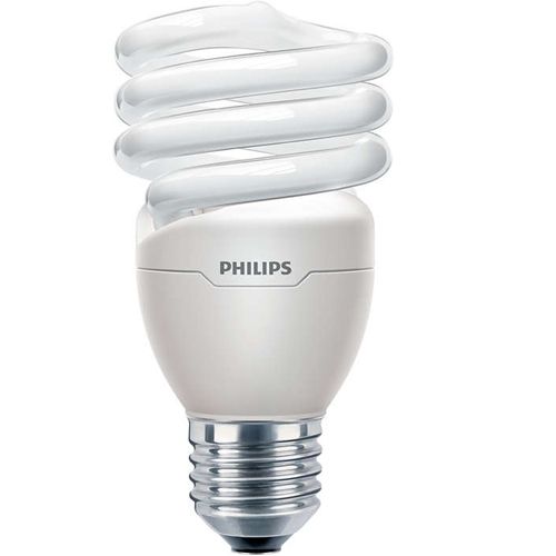 Лампа энергосберегающая Philips "Tornado", 23 Вт, 6500 К, холодный белый, E27, S форма