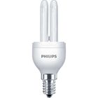 Лампа энергосберегающая Philips "Genie 1PF/6", 5 Вт, 2700 K, теплый белый, E14, U форма