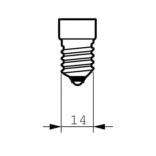 Лампа энергосберегающая Philips "Tornado T2 1PF/6", 8 Вт, 6500 К, холодный белый, E14, S форма