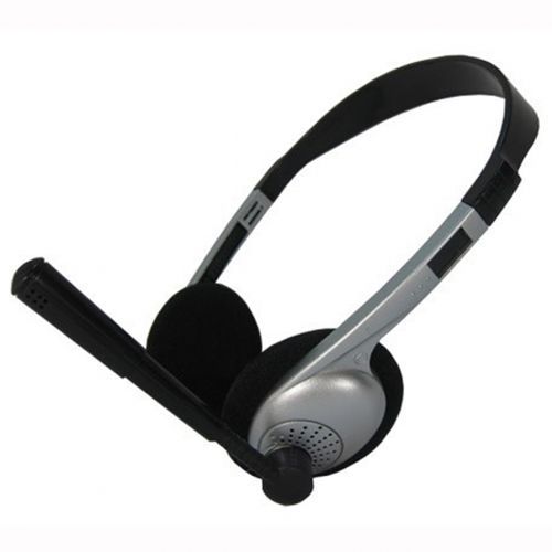 Гарнитура Global A-800, диапозон частот 20-20000 Гц, серебристо-черная / Гарнитуры