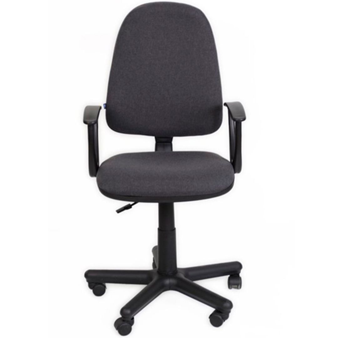 Кресло для персонала PRESTIGE GTP NEW C-11 Q, ткань, черное / Кресла для персонала №2