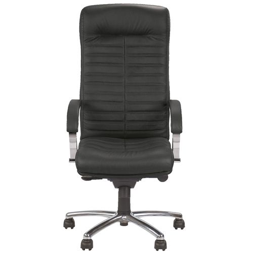 Кресло для руководителей ORION STEEL CHROME SP-A, натуральная кожа, черное / Кресла для руководителей №3